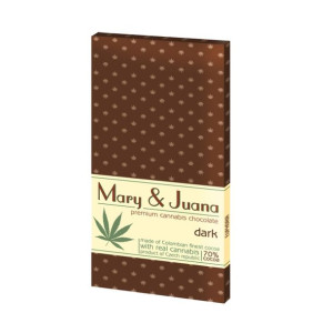 Czekolada konopna Mary&Juan gorzka 70%