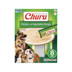 Inaba Churu Dog - Chicken with Vegetable 160g