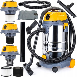Odkurzacz Przemysłowy 30l Hepa Otrząsacz 1600w