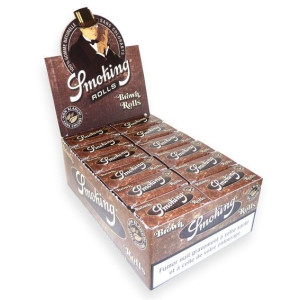Bibułki w rolce Smoking Rolls Brown brązowe
