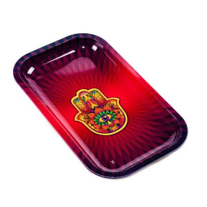 V-SYNDICATE TRIPPY HAND tacka do zwijania jointów rolling tray metalowa