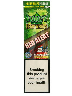Bibułki JUICY JAYS Hemp Blunt Wraps RED ALERT