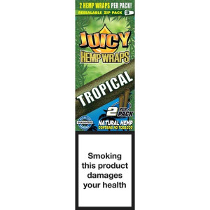 Bibułki JUICY JAYS Hemp Blunt Wraps TROPICAL