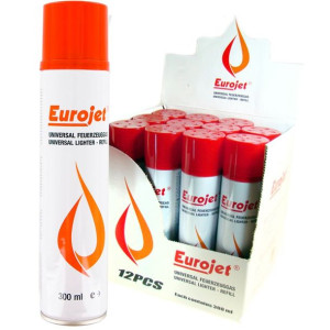 Gaz do zapalniczek EUROJET 300 ml