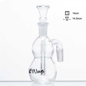 Precooler szklany do fajki wodnej bonga 14cm szlif 14.5mm