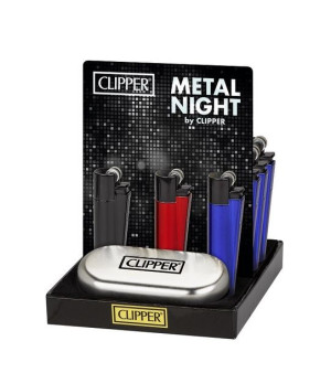 Zapalniczka Clipper Night Flint Metal