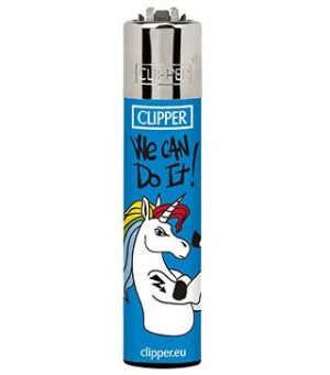 Zapalniczka Clipper wzór COOL UNICORNS
