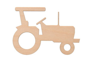 Traktor 12x8,5cm