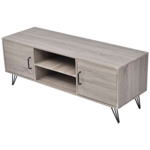 Szafka pod TV 120x40x45 cm szara