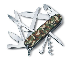 Victorinox scyzoryk Huntsman, 91mm, Celidor, Woodland Camo
