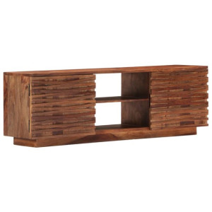 Szafka pod TV, 120x30x40 cm, lite drewno sheesham
