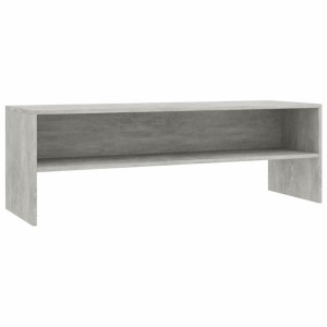 Szafka pod TV, betonowy szary, 120 x 40 x 40 cm, płyta wiórowa