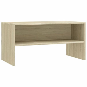 Szafka pod TV, dąb sonoma, 80 x 40 x 40 cm, płyta wiórowa