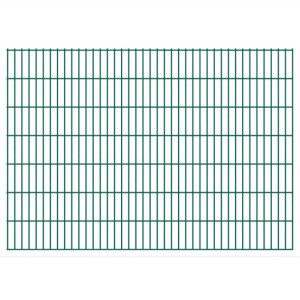 Panel ogrodzeniowy 2D, 2,008 x 1,43 m, zielony