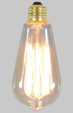 Żarówka Dekoracyjna Edison E27 60w Szkło Bezbarwne