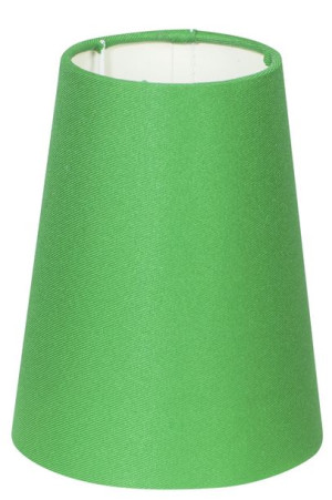 Abażur Cone Stożek (d-12,5 H-15)cm E14 Zielony