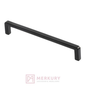 Uchwyt meblowy UZ-BAGIO, czarny mat, 320mm