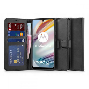 Etui Tech-Protect Wallet Motorola Moto G60 Black