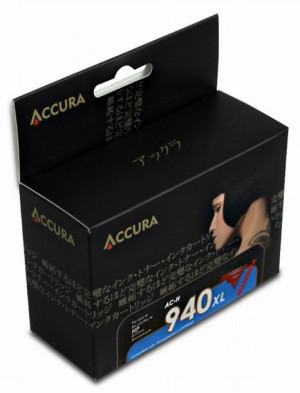 Tusz Accura ink do HP 940XL (C4908AE) - Purpurowy
