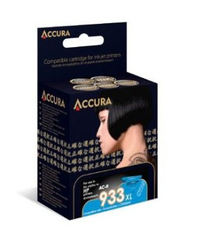 Tusz Accura ink do HP No. 933XL (CN054AE) Błękitny