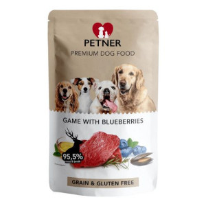 Petner dziczyzna z borówką 500g
