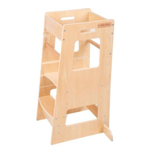 KiddyMoon ST-003 podstawka dla dzieci kitchen helper, natural