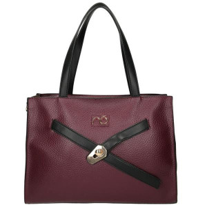 Firmowa Oryginalna Shopper A4 Torebka Nobo Czerwona