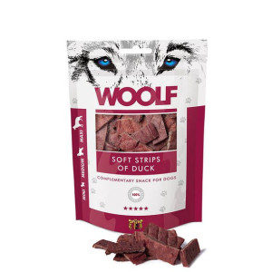 WOOLF soft strips of duck 100g