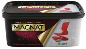 MAGNAT MAGNAT STYLE BETON 10KG - tynk mineralny
