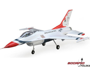 E-flite F-16 Thunderbirds 0.8m SAFE Select BNF Basic