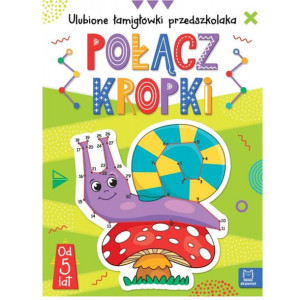 Połącz kropki łamigłówki przedszkolaka KS0272
