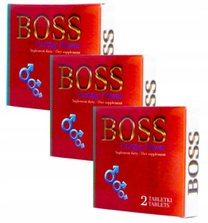6x Tabletki Na Potencję Erekcję Mocną Boss Energy