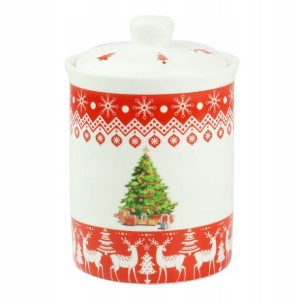 Pojemnik Porcelanowy 500ml Piękny Wzór