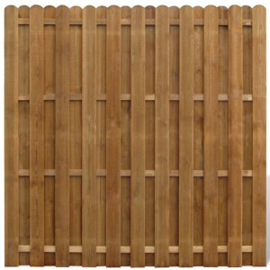 Panel ogrodzeniowy, impregnowana sosna, 180x180 cm