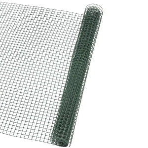 Mata ogrodowa z siatki, 5x5 mm 1x3 m, zielona