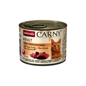 Animonda Carny Indyk & Wątróbka Z Kurczaka Karma Dla Kota 200 g
