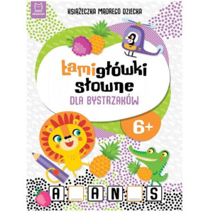 Książeczka Łamigłówki słowne dla bystrzaków KS0317
