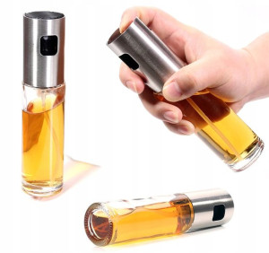 Spryskiwacz Do Oleju Oliwy Dozownik W Sprayu 100ml Srebrny