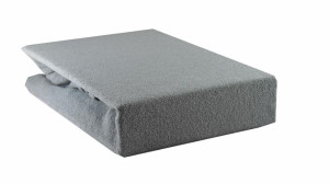 Prześcieradło Frotte z Gumką 140x200 Kolor Szary
