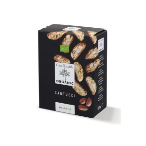 Organiczne Tradycyjne Ciasteczka Cantucini z Migdałami "Cantucci Biologico