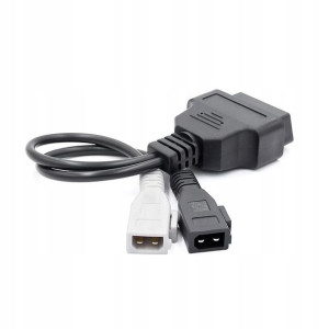 Kabel Adapter 2x2 pin OBD VAG Audi VW Seat Skoda
