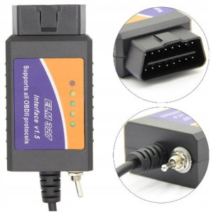 Interfejs FORD MSCAN HSCAN ELM327 przełącznik