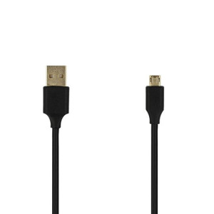 Kabel USB na micro USB dwustronny 1 Metr czarny fast charge