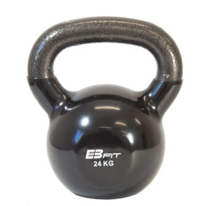 Hantla Żeliwna Kettlebell 24 Kg Odważnik Eb Fit