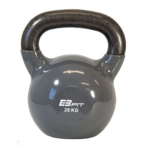 Hantla Żeliwna Kettlebell 28 Kg Odważnik Eb Fit