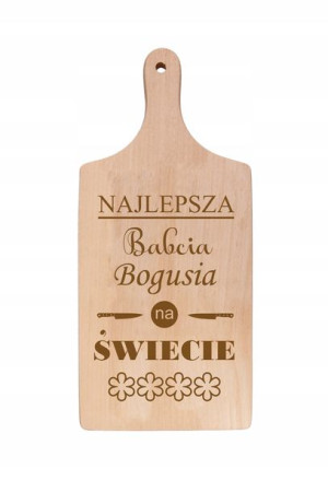 Deska Do Krojenia Z Grawerem Prezent Dla Babci