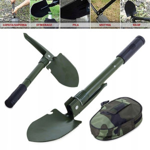 Saperka Składana Solidna Łopatka Kilof Survival