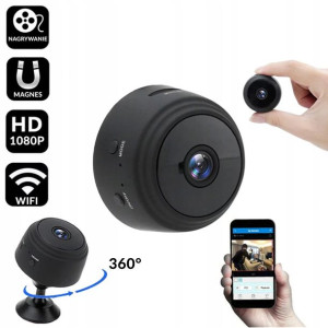 Mini Kamera Szpiegowska FullHD WIFI ukryta