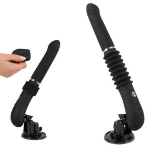 Wibrator Sex Maszyna Fukcja Pchania na 6cm + PILOT