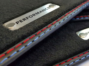 Dywaniki welur Premium +logo do CITROEN DS5 10-15